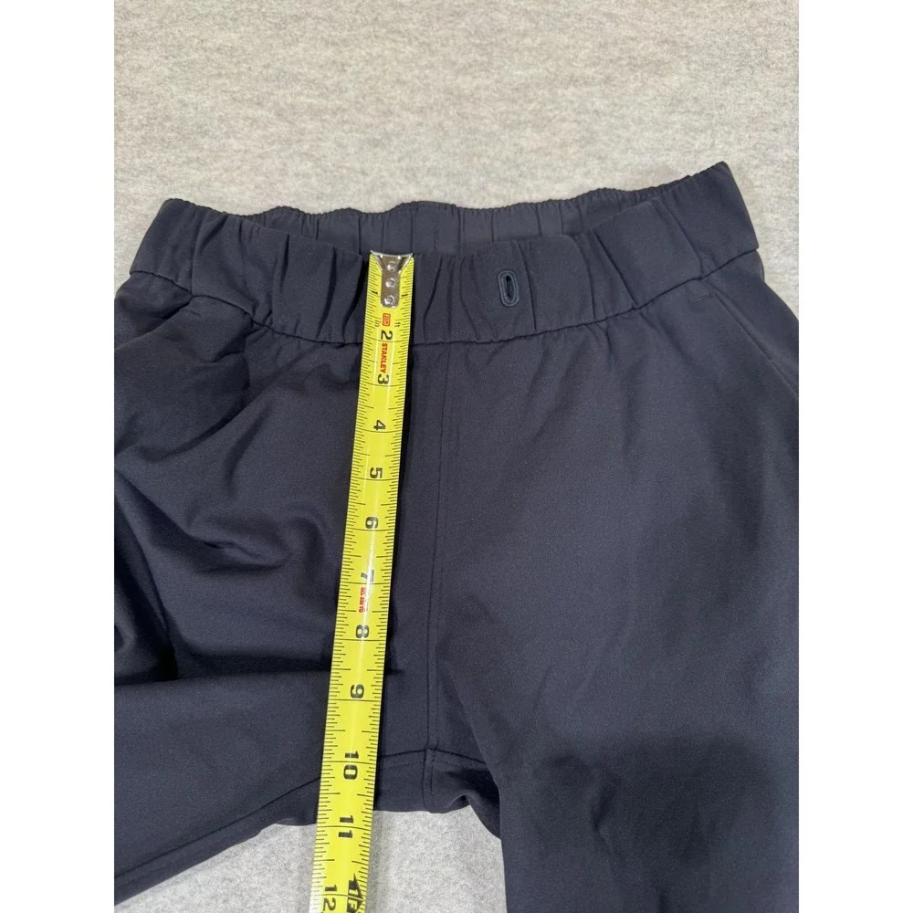 Lululemon Pants Womens 4 Black Jogger Elastic Waist Pockets Yoga Athletic Gym